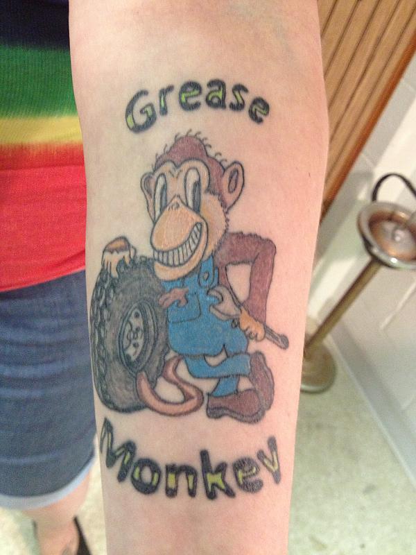 Pin by Tyler Walstrom on grease monkey Trades  Skull tattoo Tattoos Grease  monkey