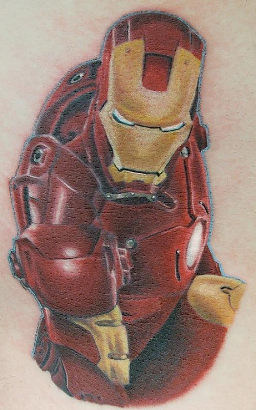 Here are unforgettable Iron Man heart tattoo images and ideas