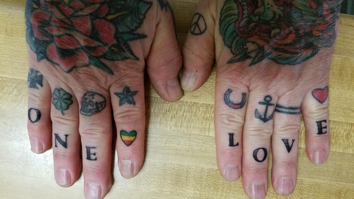 41 Charismatic Finger Tattoo Designs for Men  Psycho Tats